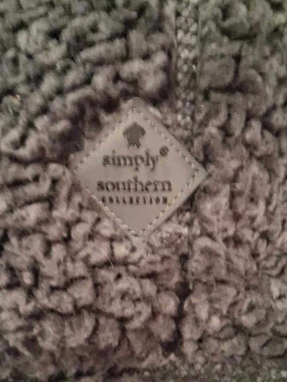 Simply Southern cozy sherpa